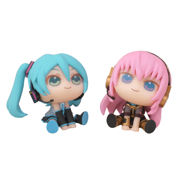 SEGA QyuruMe "Hatsune Miku" Series Mini Figure "Hatsune Miku & Megurine Luka" (EX) | 4580779539582