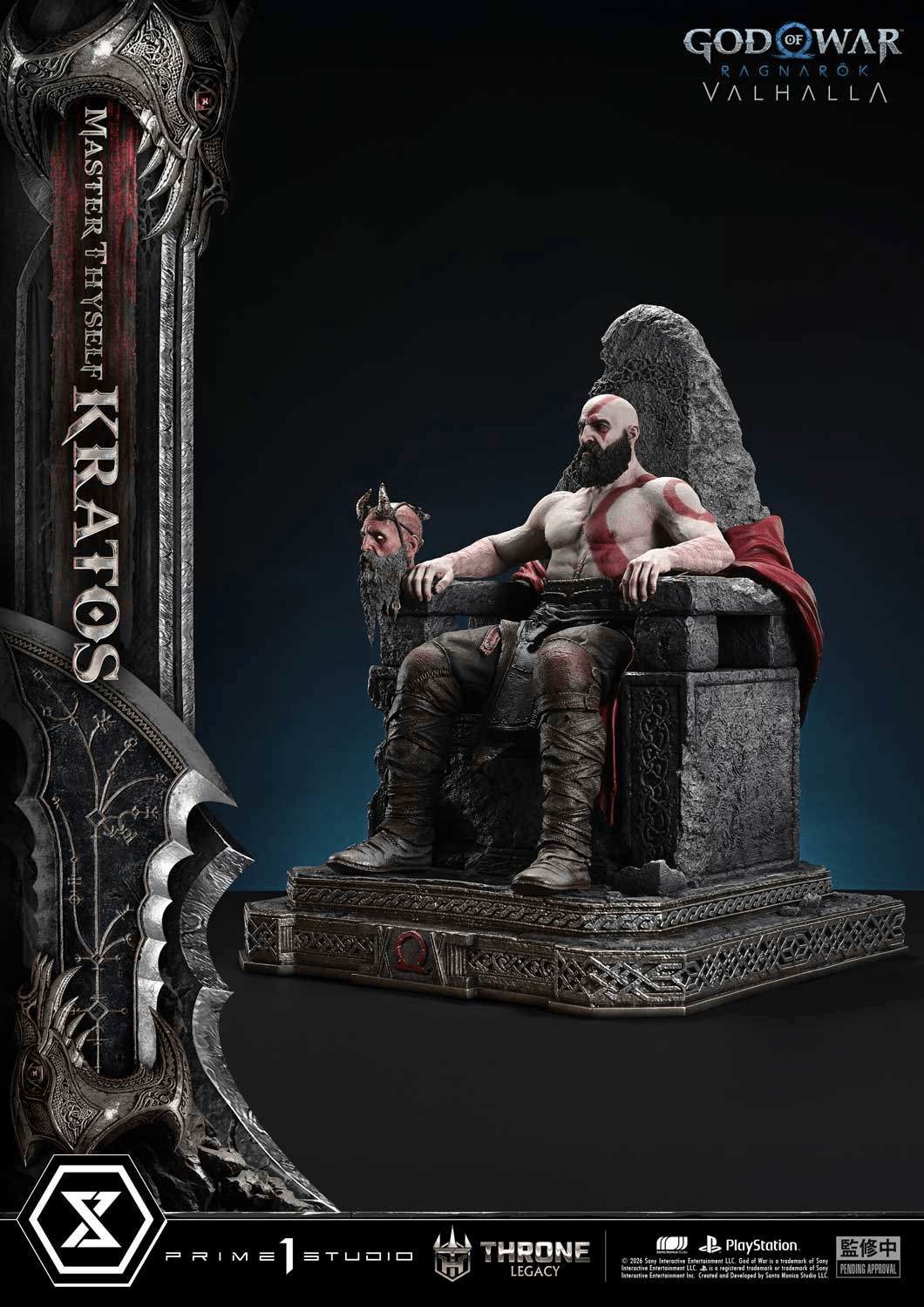 Throne Legacy God of War: Ragnarok Master Thyself Kratos | 4582647123381