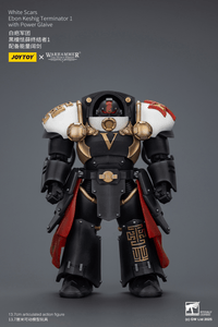White Scars Ebon Keshig Terminator 1 with Power Glaive | 6927054402946