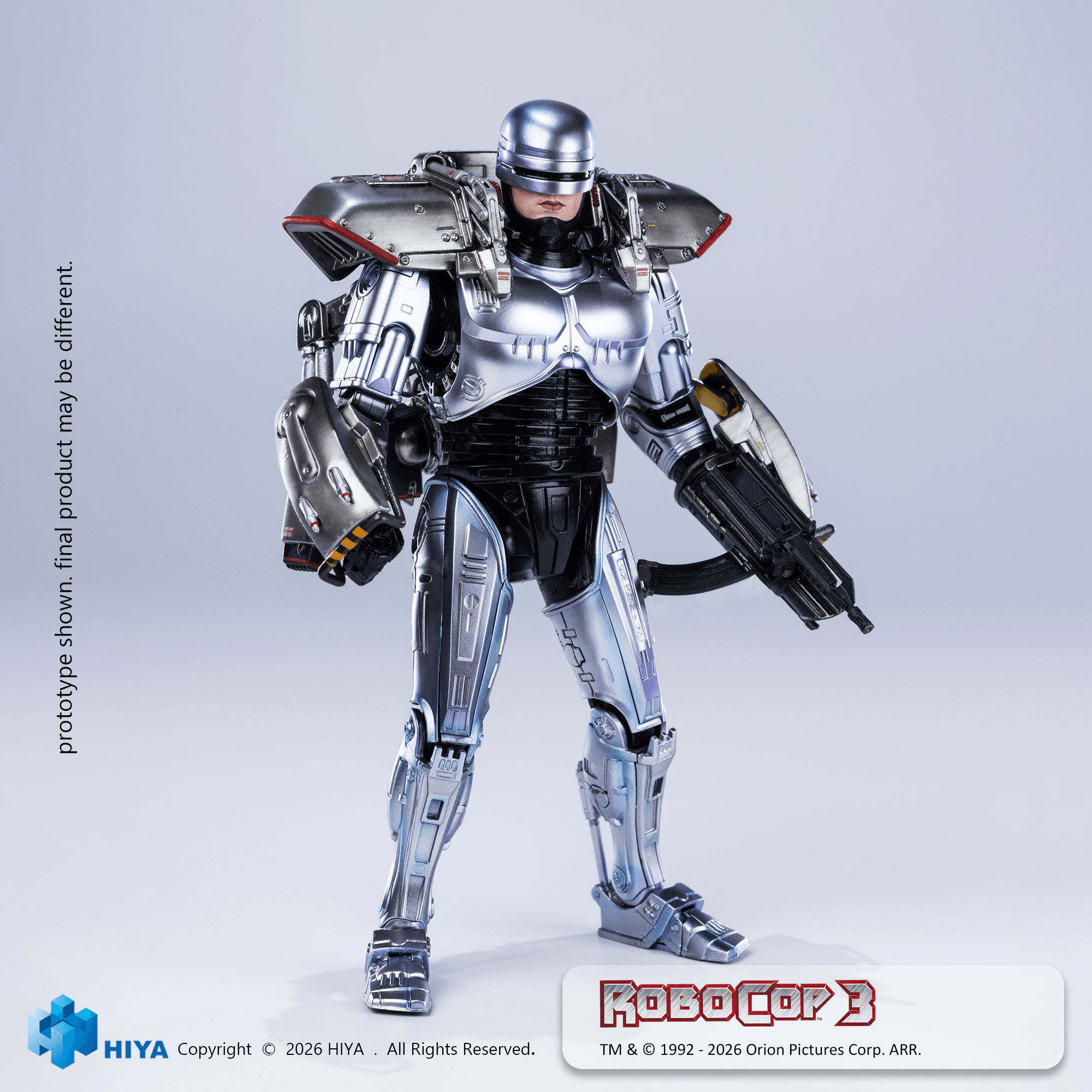HIYA Exquisite Super Series 112 Scale 6.5 Inch RoboCop 3 RoboCop Action Figure | 6957534205606