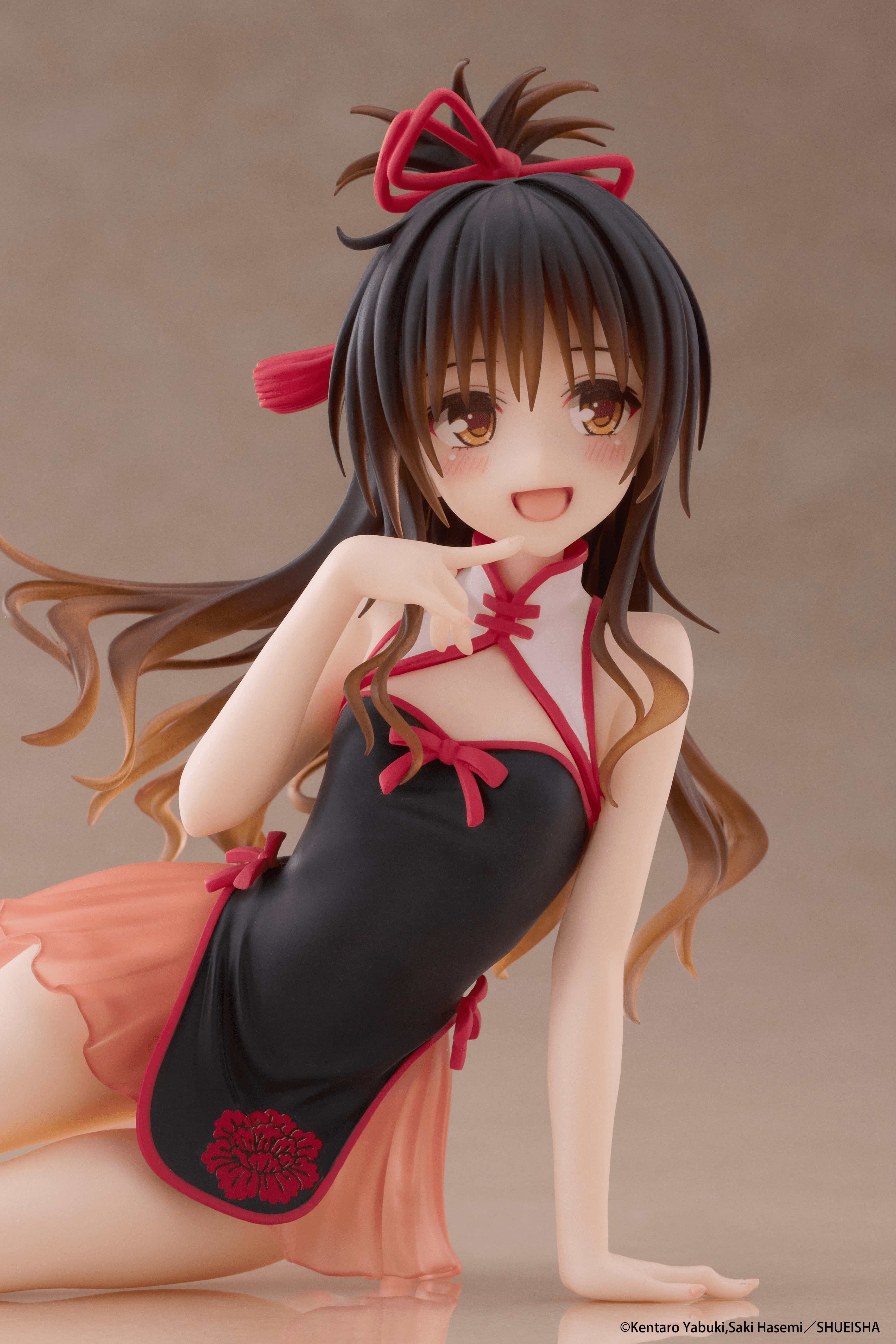 To Love-Ru Darkness Desktop Cute Figure - Mikan Yuki (Chinese Dress Ver.) | 0840342404186