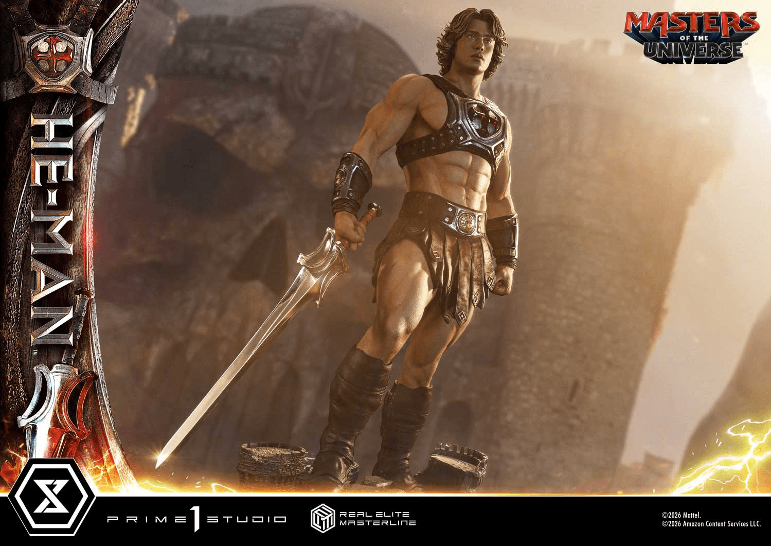 Real Elite Masterline Masters of the Universe (2026 Film) He-Man Deluxe Version