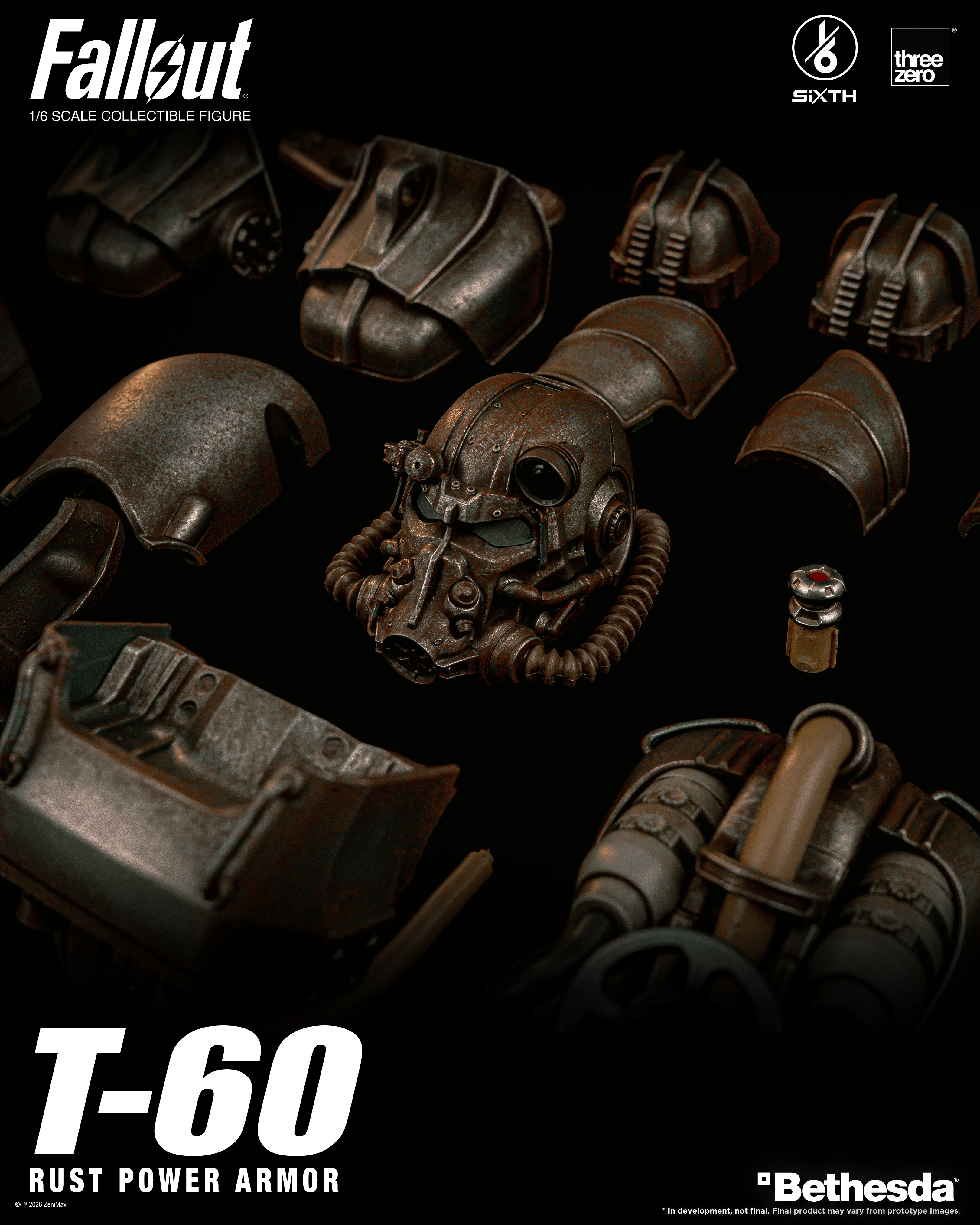 Fallout - 1/6 T-60 Rust Power Armor