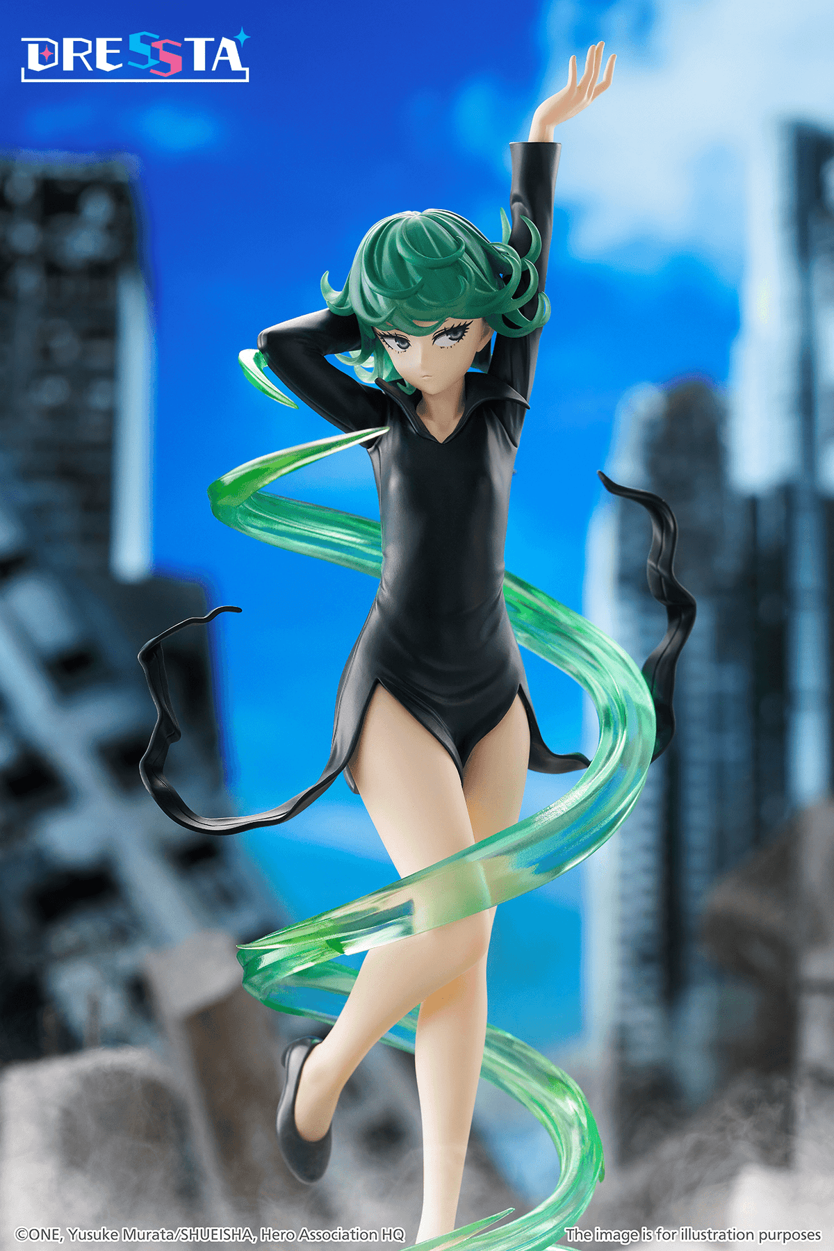 One-Punch Man DRESSTA Statue Figure - Terrible Tornado