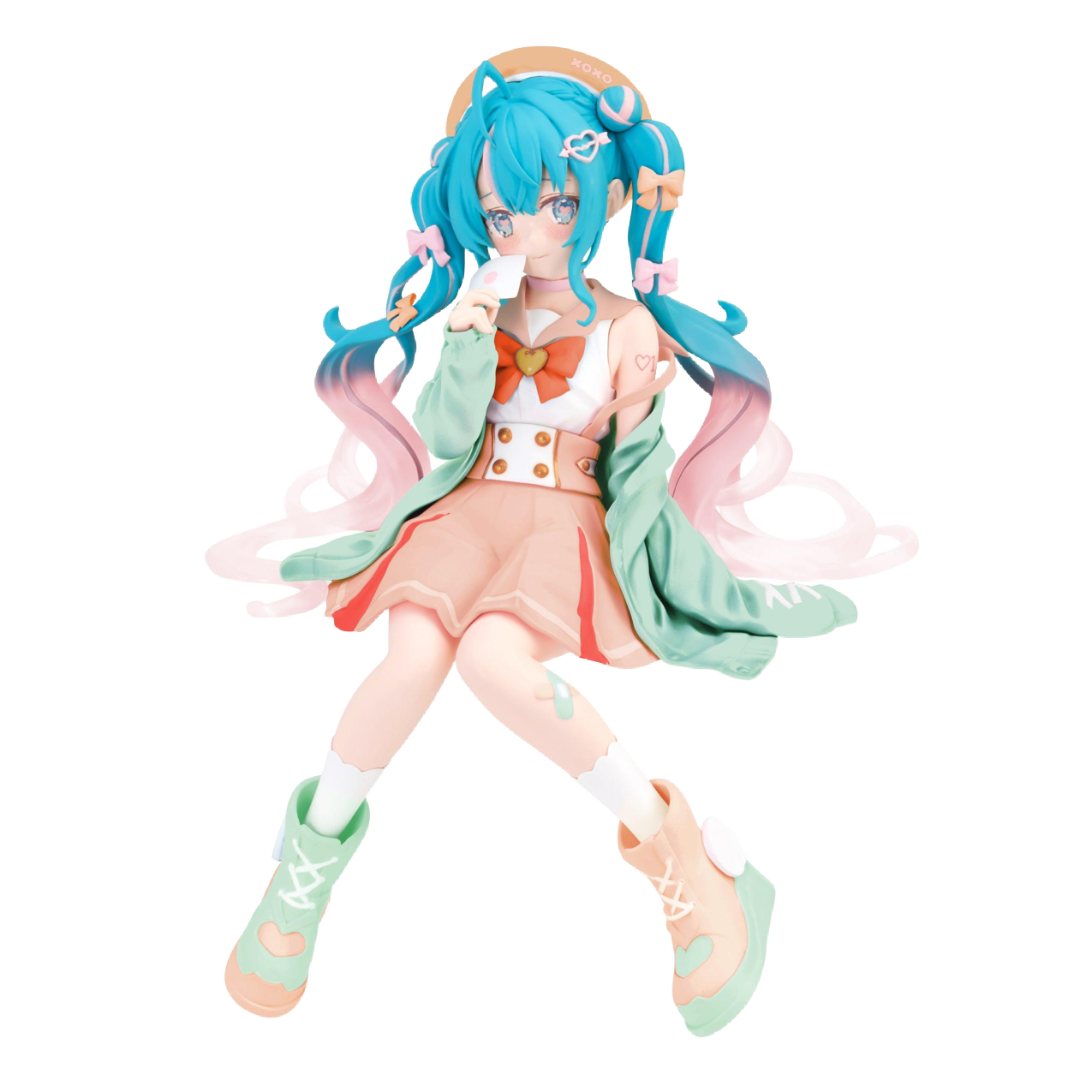 Hatsune Miku Series Hatsune Miku Love Sailor Citrus Cream Ver. Noodle Stopper Figure | 4580736403680