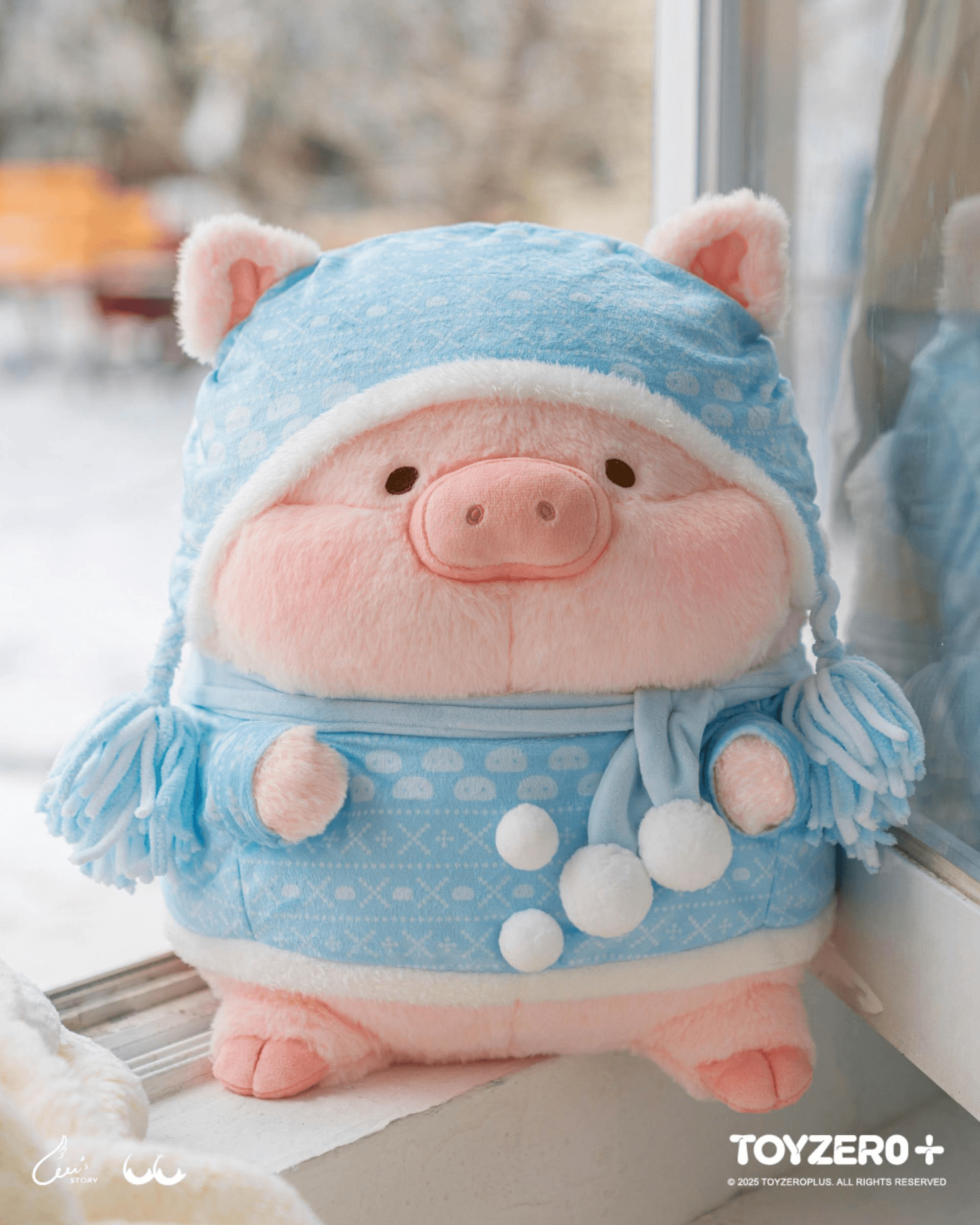 LuLu the Piggy Winter Series - Winter Fashion Lu 35cm Plush | 6978531761698