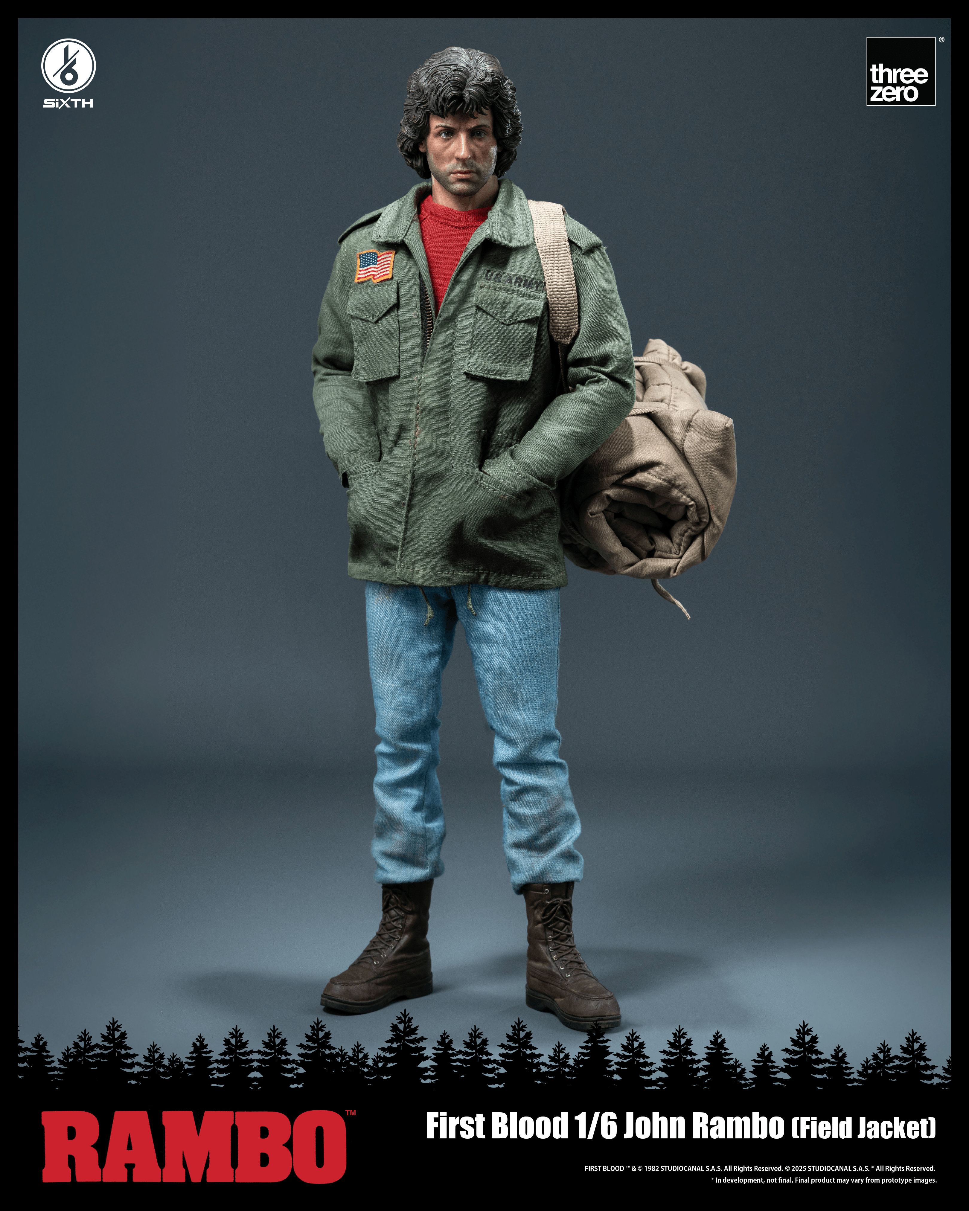  Rambo: First Blood - 1/6 John Rambo (Field Jacket) | 4895250819221