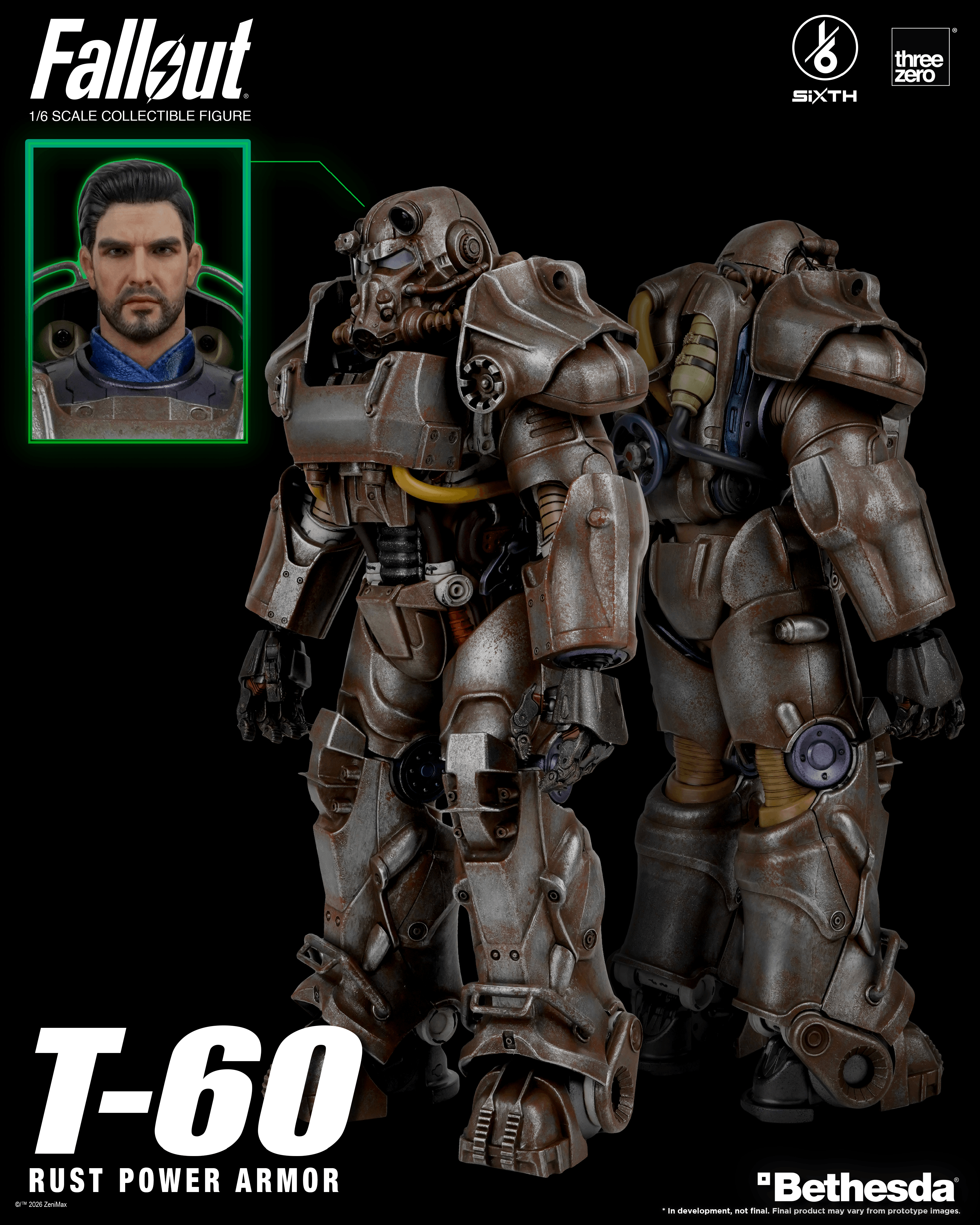 Fallout - 1/6 T-60 Rust Power Armor