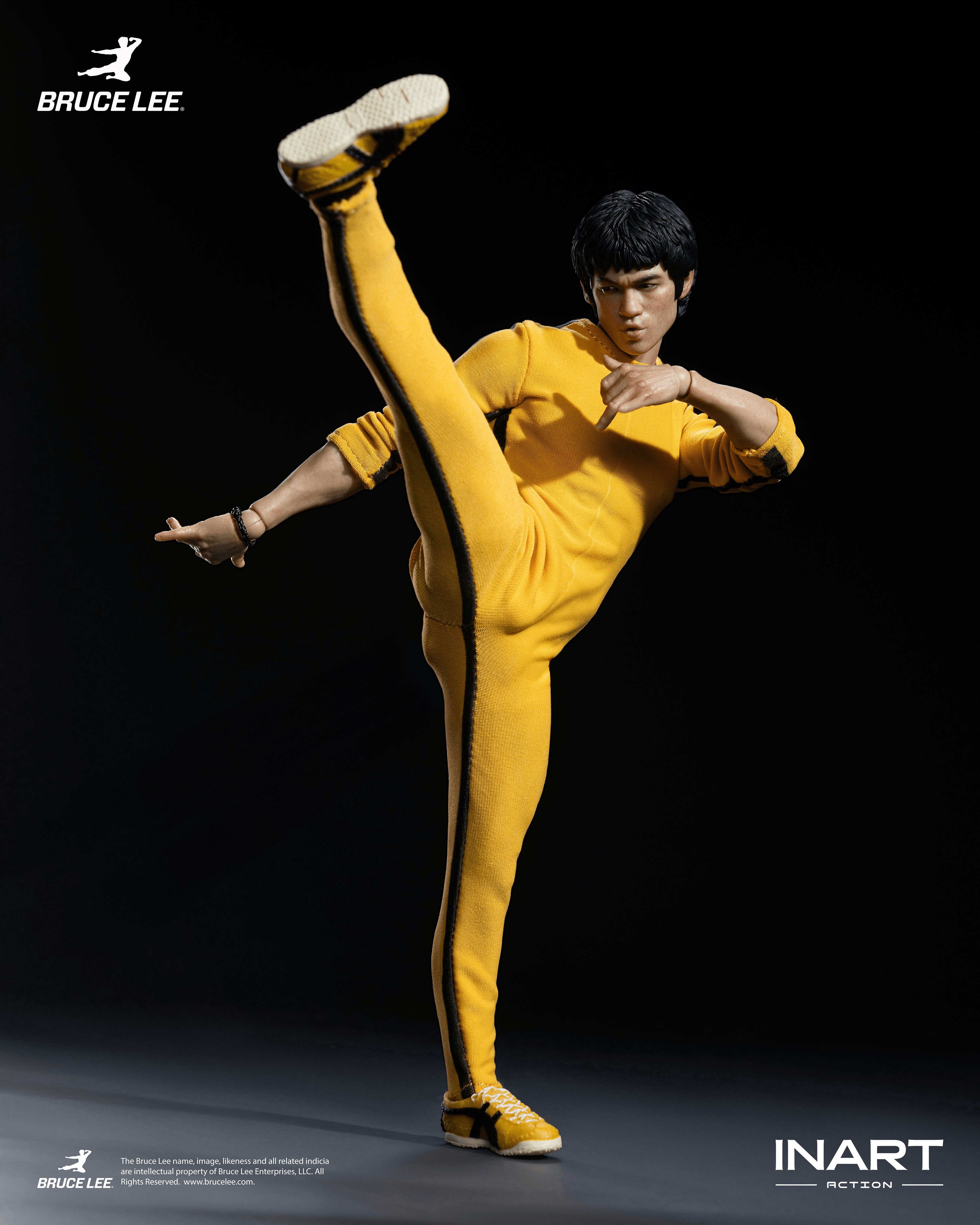 INART - Bruce Lee (Yellow Jumpsuit) 1/12 Collectible Figure