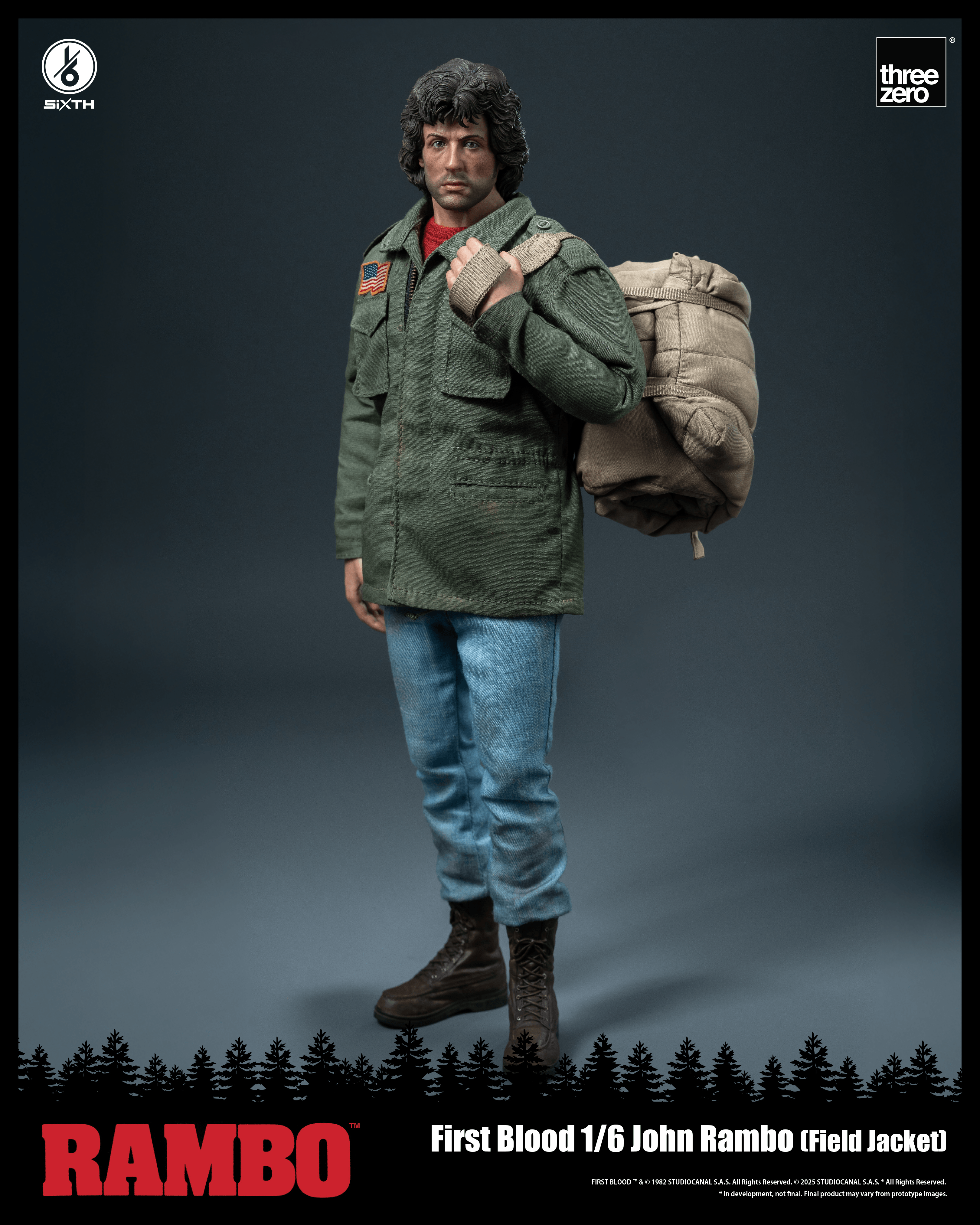  Rambo: First Blood - 1/6 John Rambo (Field Jacket) | 4895250819221