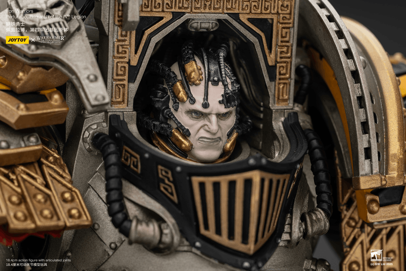 JOYTOY Iron Warriors Perturabo, Primarch of the lVth Legion | 6927054401819