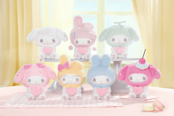 My Melody 50th Anniversary Milk candy Series Plush Pendant Blind Box (Box of 6)