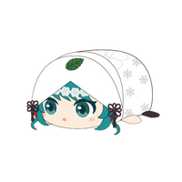 YUKI MIKU POTE KORO MASCOT M SIZE (D) | 4580683621434