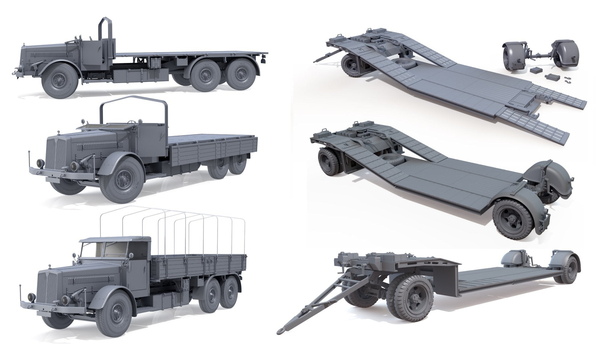 Das Werk 1/35 Faun L900 incl. Sd.Ah.115 | 4260191520978