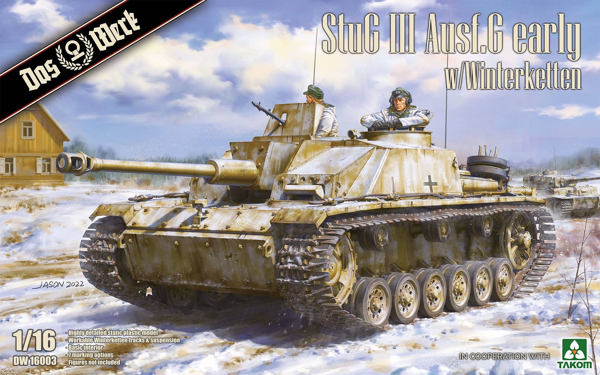 Das Werk 1/16 StuG III Ausf.G w/Winterketten, Tank | 4260191520534