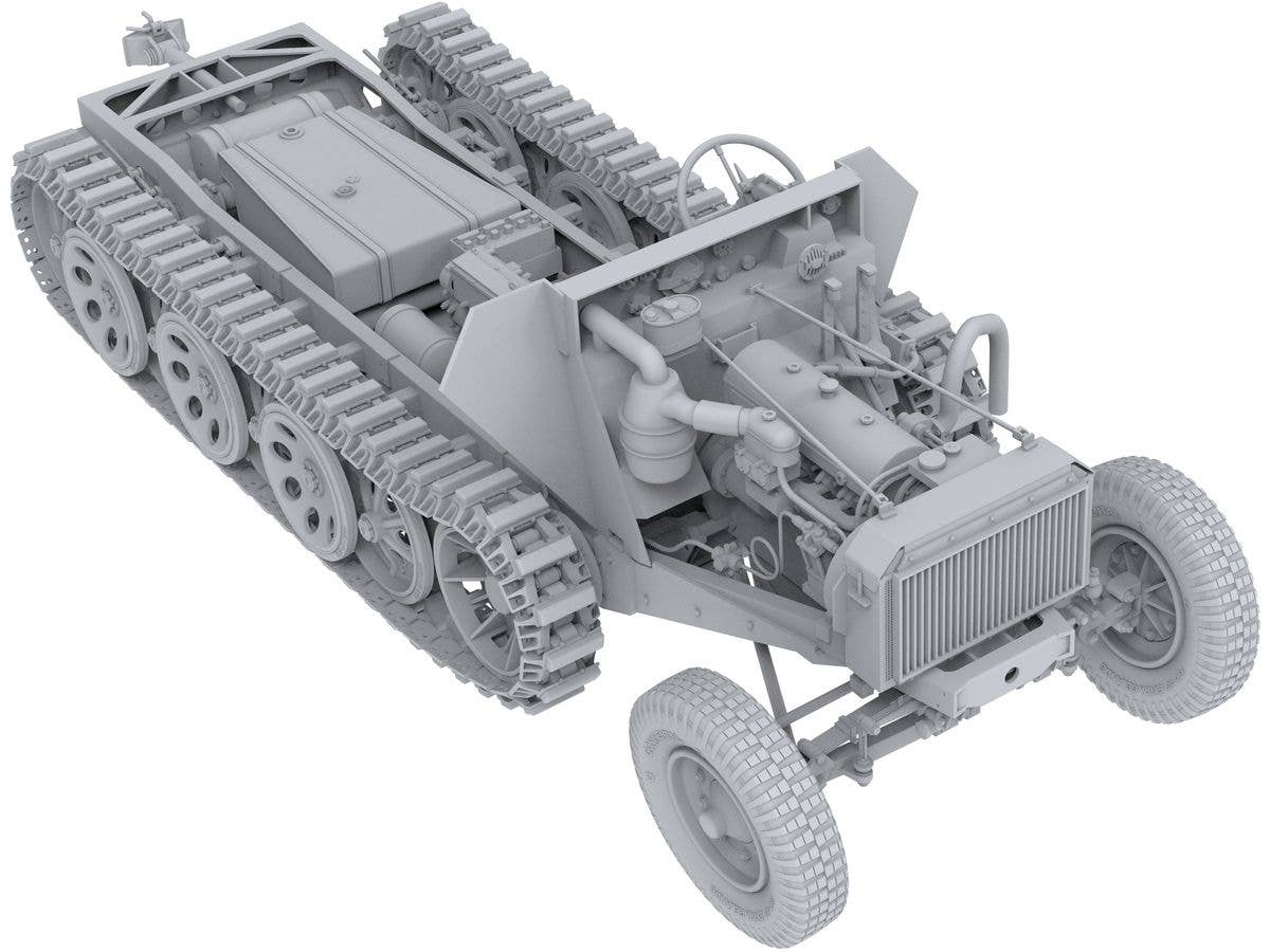 Das Werk 1/16 Sd.Kfz.251/1 Ausf.D, Tank (100% New Molds) | 4260191520510