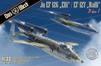 Das Werk 1/32 Ju EF-126 "Elli"/ EF-127 "Walli" | 4260191520503