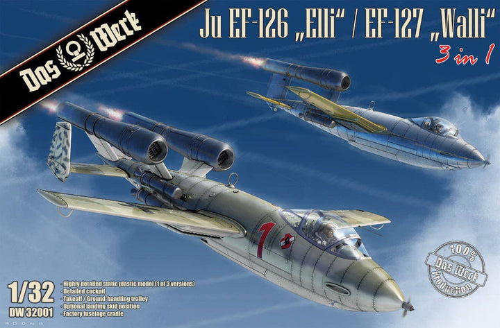 Das Werk 1/32 Ju EF-126 "Elli"/ EF-127 "Walli" | 4260191520503