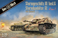 Das Werk 1/35 StuG III Ausf.G / StuH 42 2in1 mit Zimmerit | 4260191520794