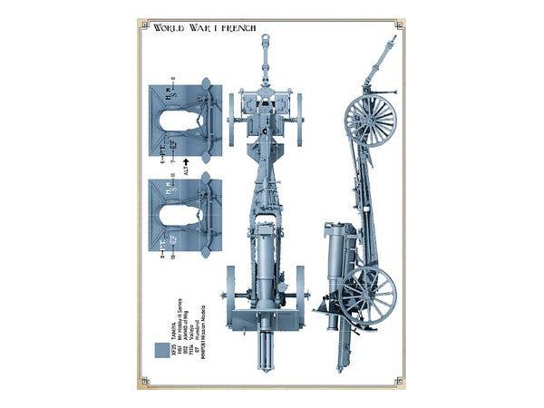 Das Werk 1/35 French Schneider 155mm C17S howitzer | 4260191520787