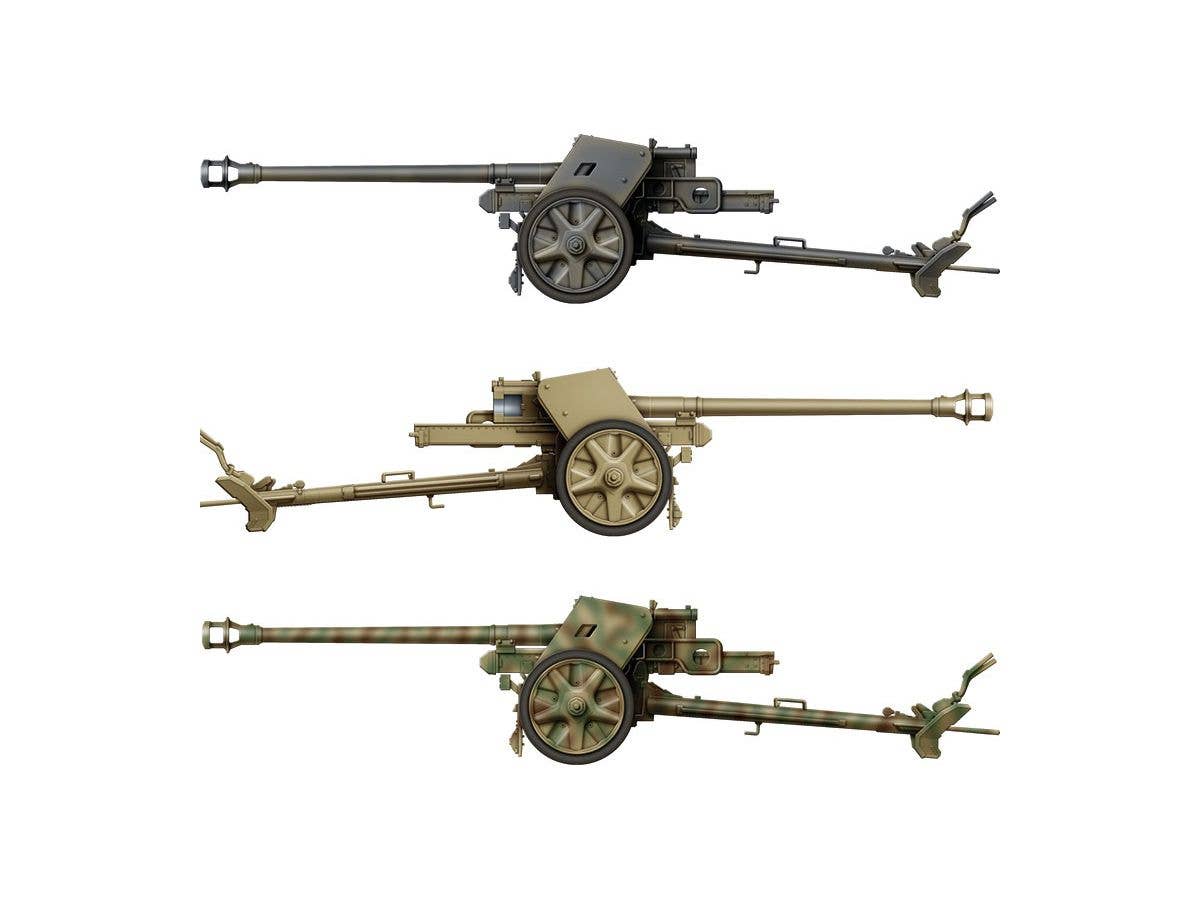 Das Werk 1/35 German 7,5cm Pak40 w/4 Figures | 4260191520732