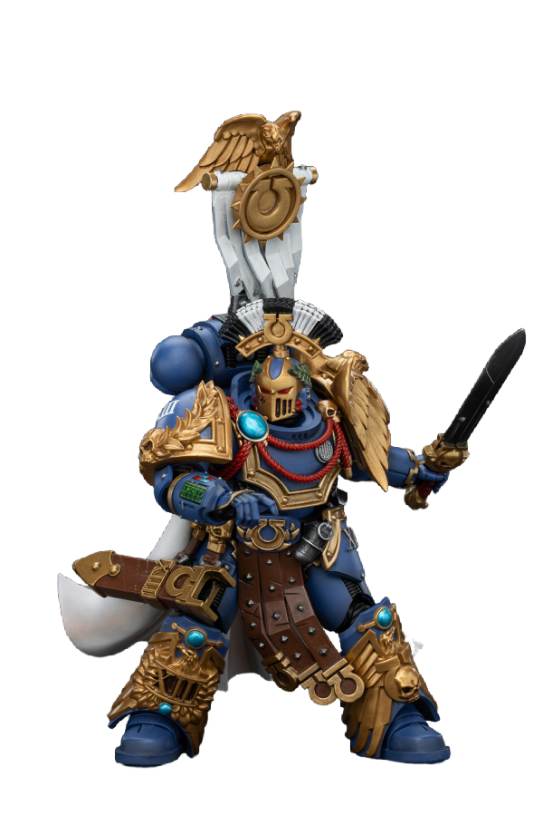 JOYTOY Ultramarines Legion Praetor with Power Sword and Volkite Serpenta | 6927054400126