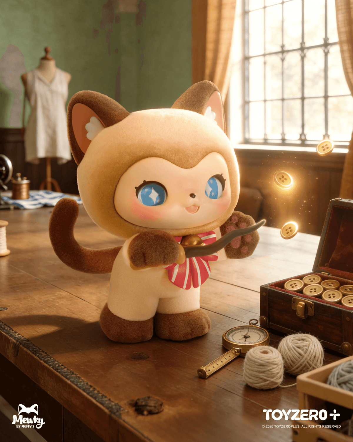 MOFFY'S Magic Tailoring Shop - The Magic Furry Mewky(Blind Box) (Box of 6)