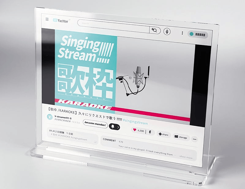 Buzz!? Trading video streaming acrylic stands | 4582362389673
