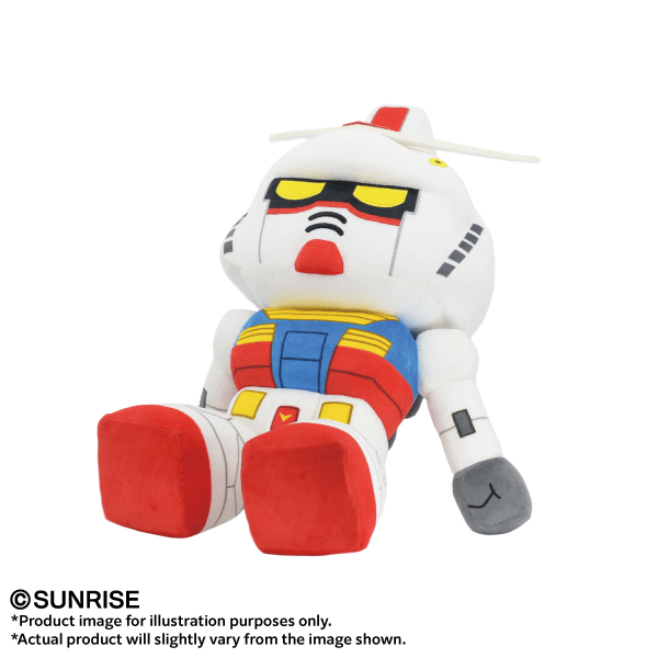 RX-78-2 Gundam "Mobile Suit Gundam" NuiMotions Bandai Namco Nui Plush