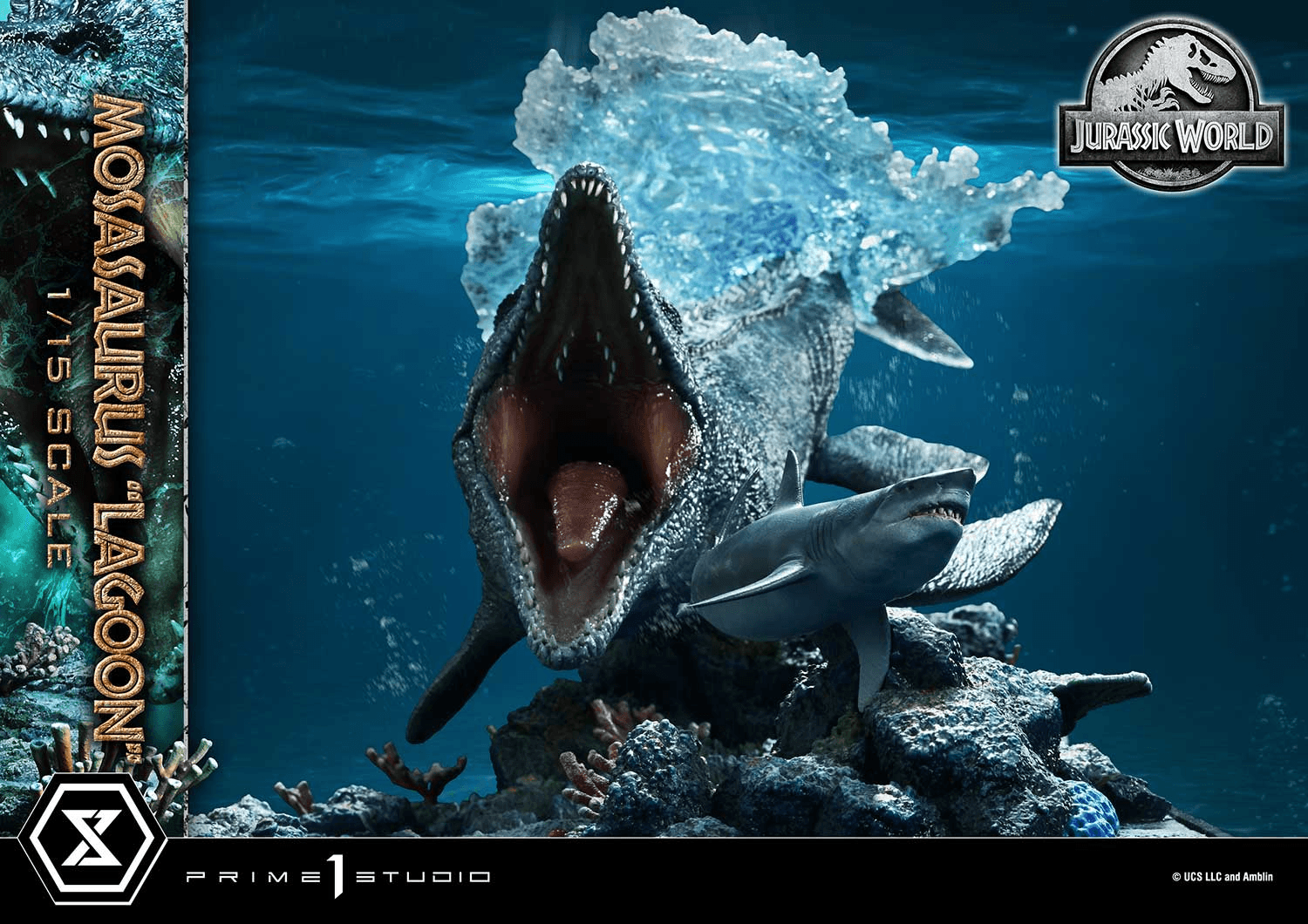 Legacy Museum Collection Jurassic World (Film) Mosasaurus "Lagoon" Bonus Version 1/15 Scale | 4582647122797