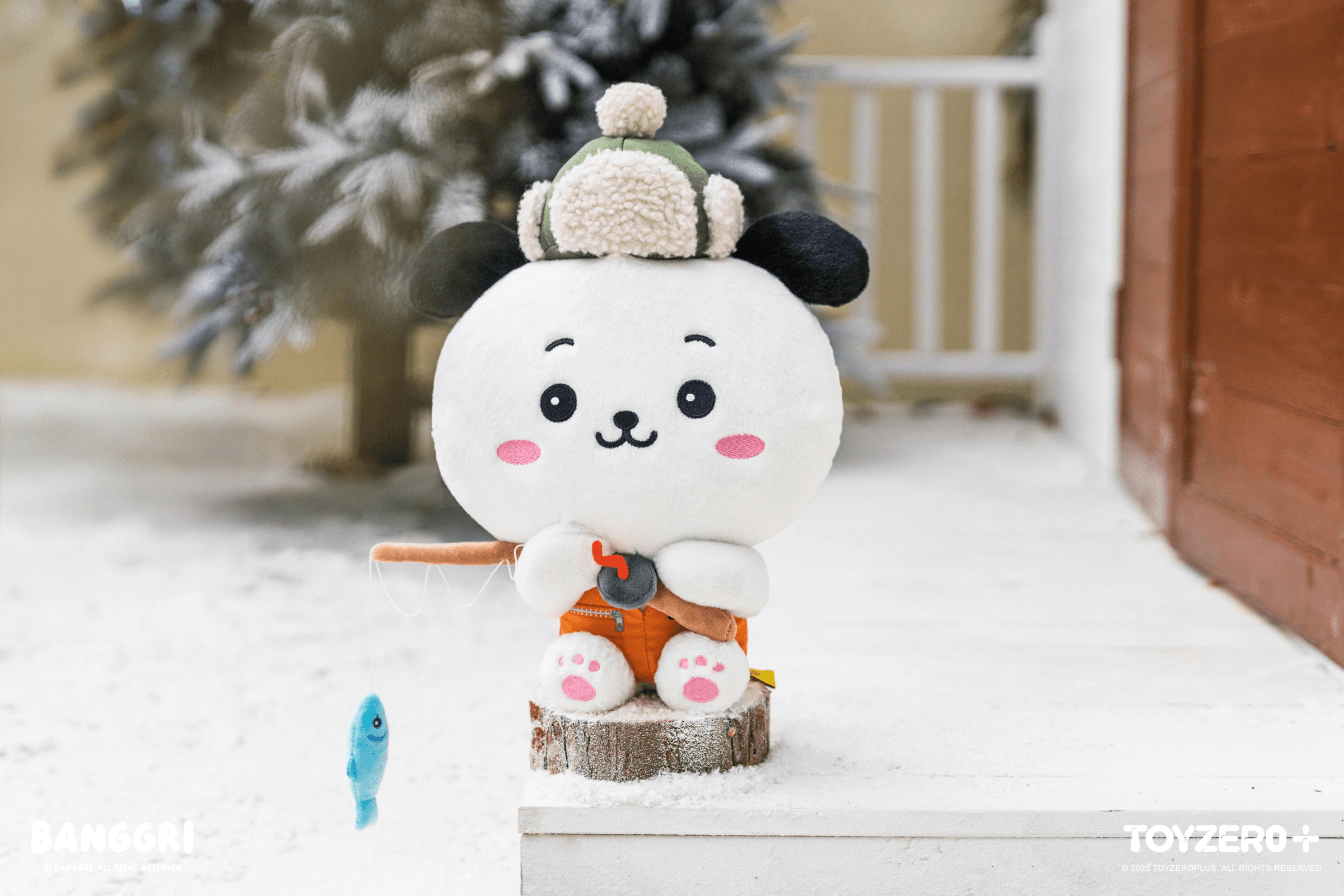 BANGGRI Winter Series - Fishing Master Banggri Plush | 6978531762107