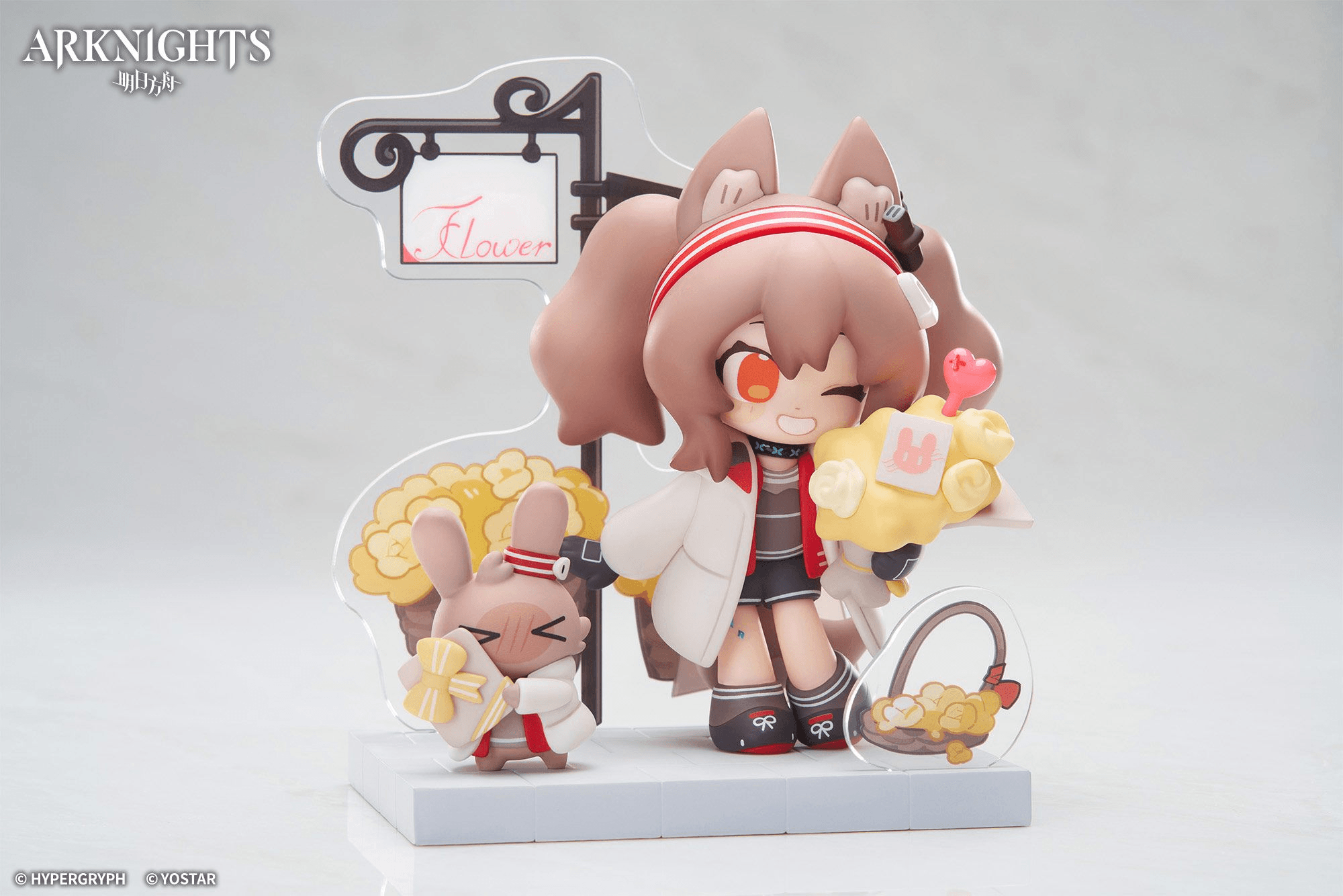 ARKNIGHTS “Cuties" Series Angelina Painted Figure