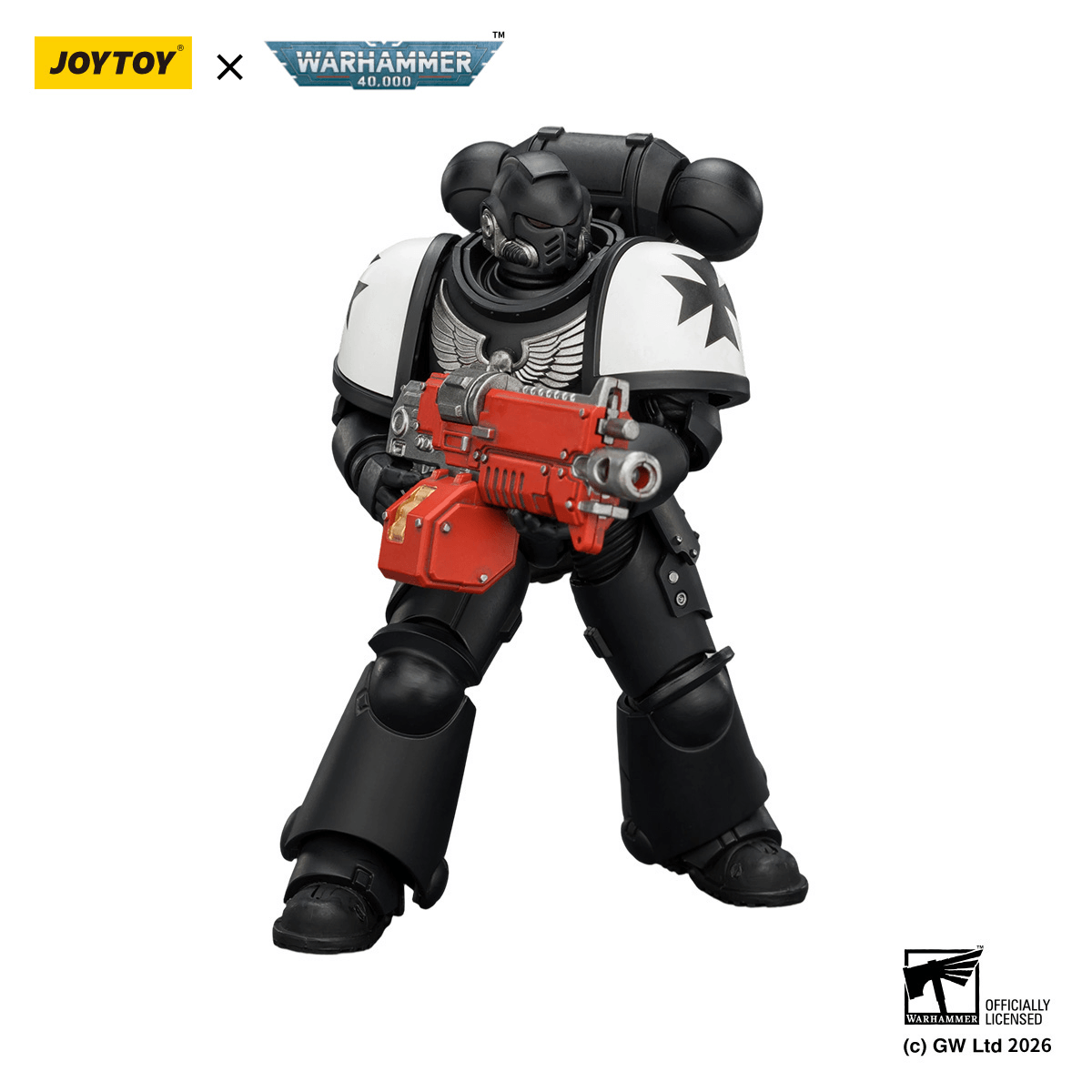 Black Templars Intercessor with Bolt Rifle, Bolt Pistol and Chainsword | 6927054403905