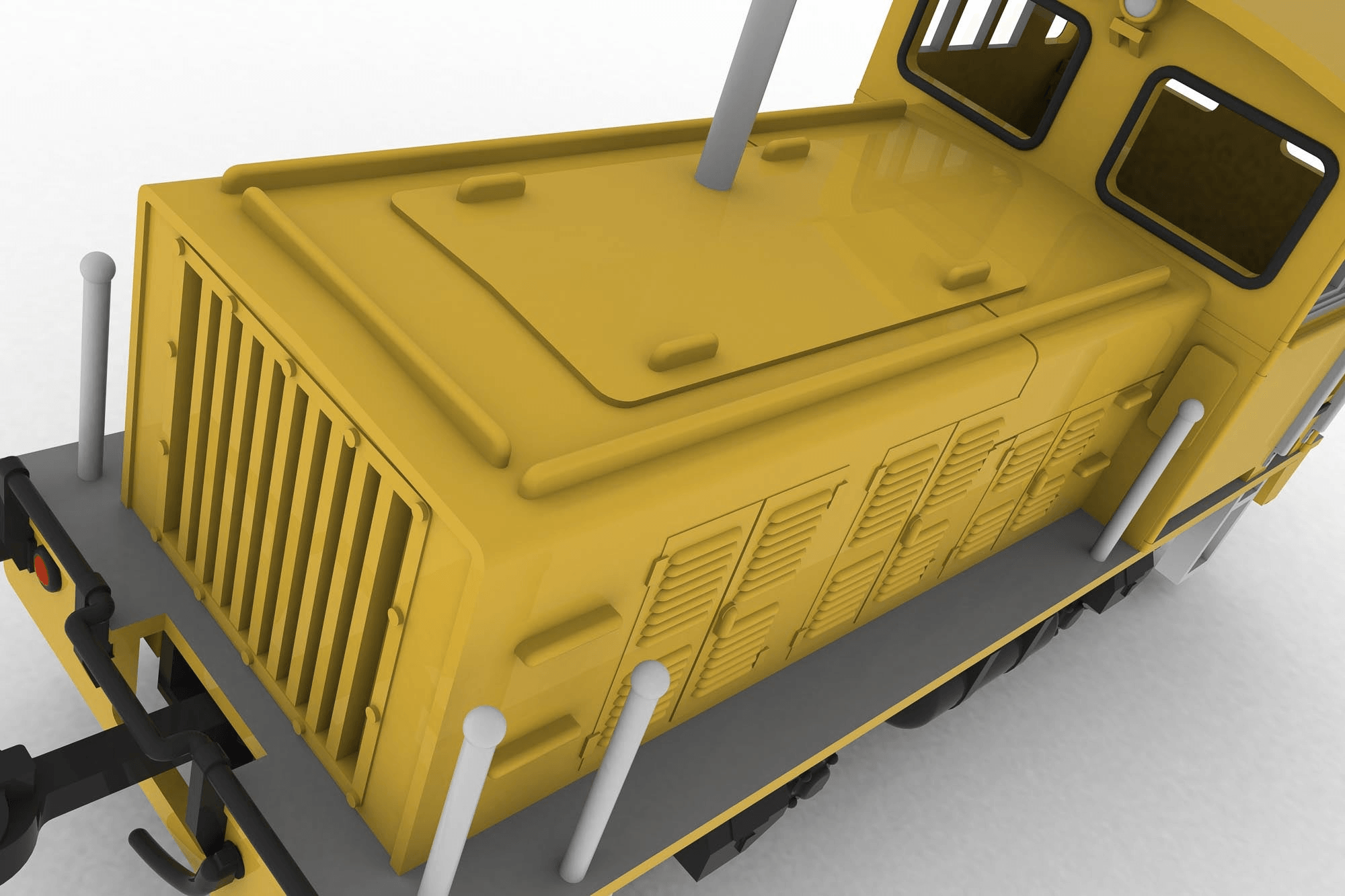 Switcher(L-shaped Light yellow color）