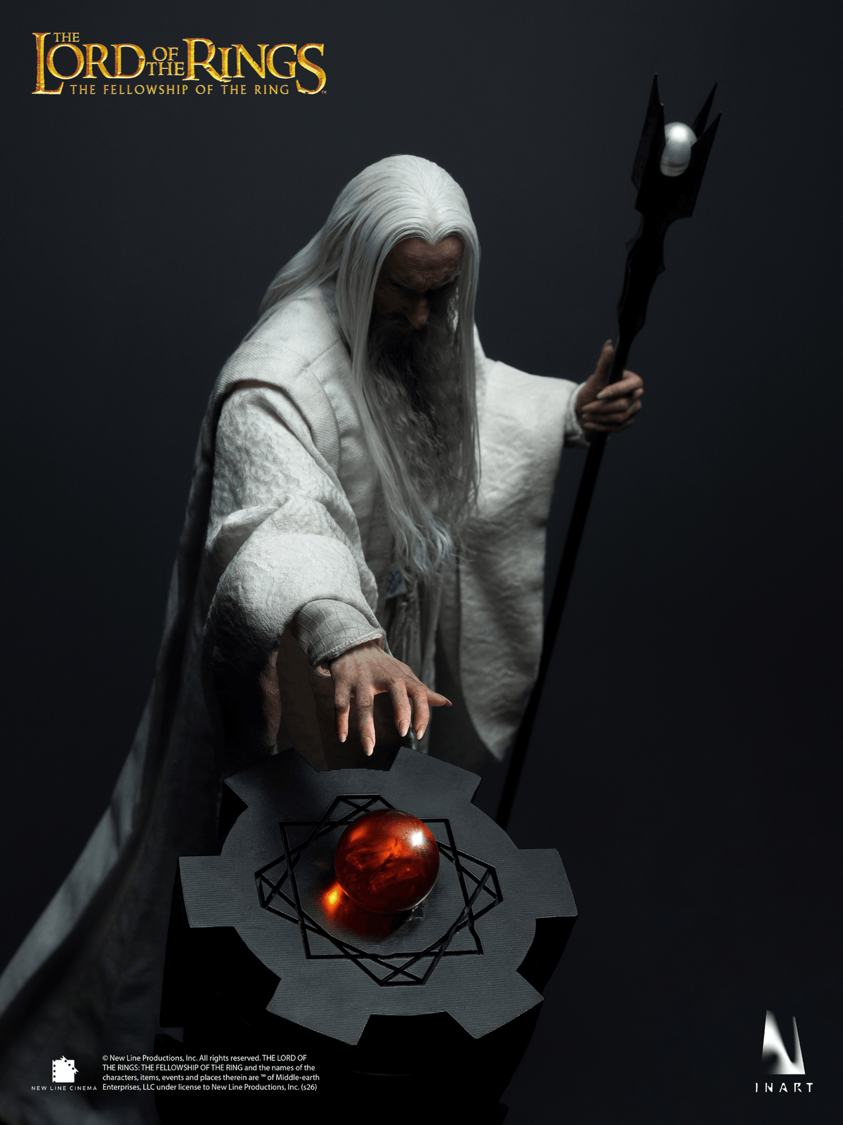 INART — The Lord of the Rings: The Fellowship of the Ring — Saruman 1/6 Collectible Figure