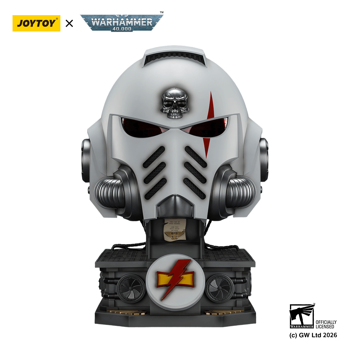 White Scars MkX Helmet&amp; Display Stand | 6927054404087