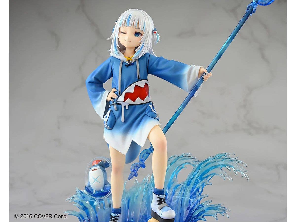Design COCO Hololive English -Myth- Gawr Gura 1/7 Complete Figure | 4595643112037