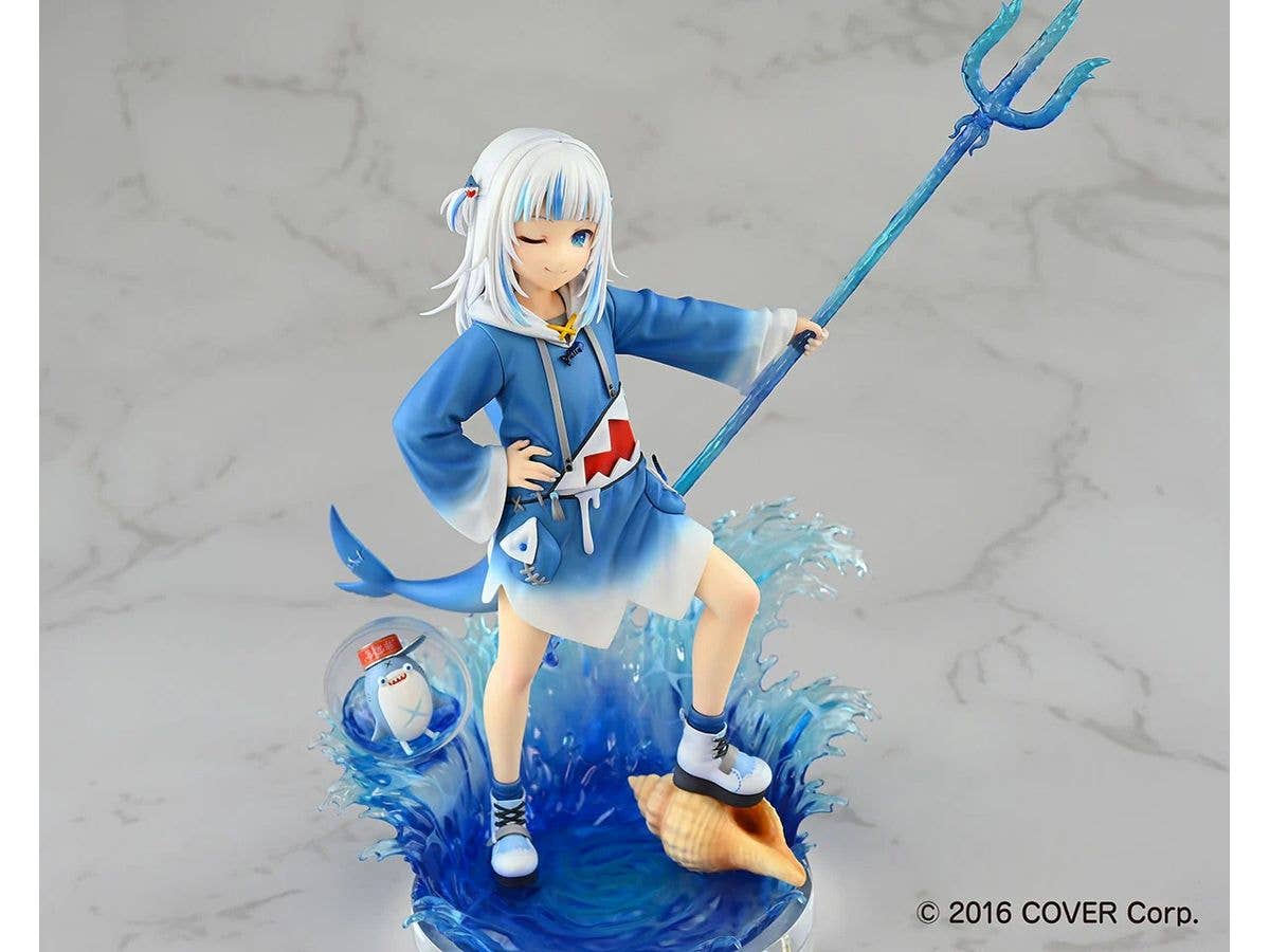 Design COCO Hololive English -Myth- Gawr Gura 1/7 Complete Figure | 4595643112037
