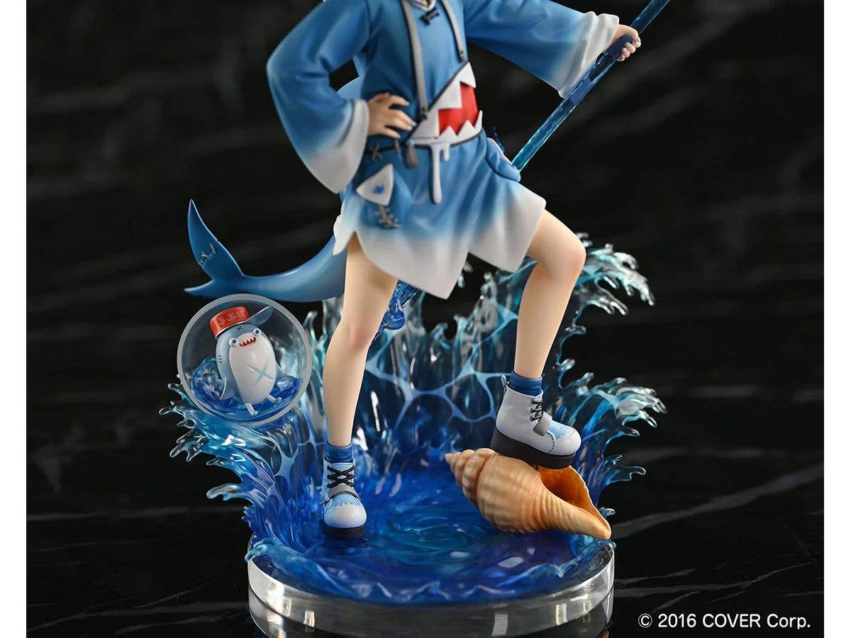 Design COCO Hololive English -Myth- Gawr Gura 1/7 Complete Figure | 4595643112037