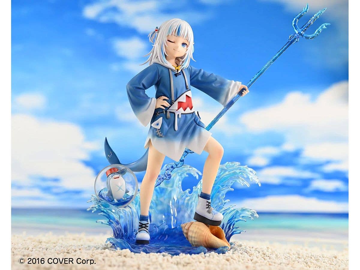 Design COCO Hololive English -Myth- Gawr Gura 1/7 Complete Figure | 4595643112037