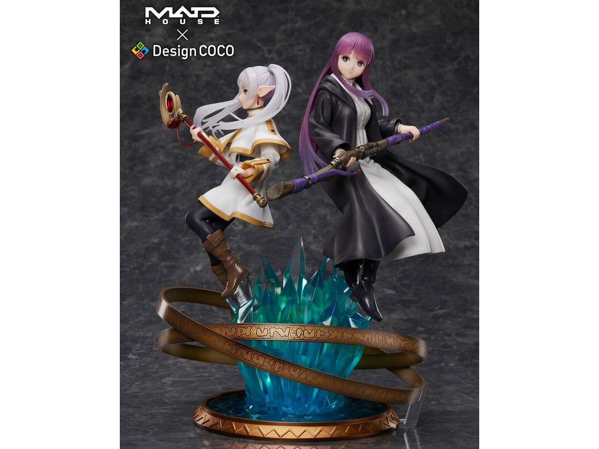 Design COCO [Bonus] Frieren: Beyond Journey's End Friren & Fern  [MADHOUSE × DesignCOCO Anime Anniversary Edition] 1/7 Complete Figure Set | 4595643112136