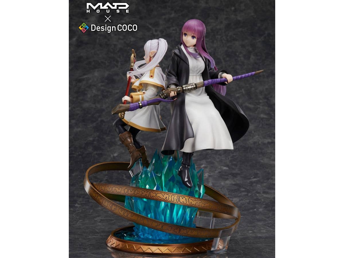 Design COCO [Bonus] Frieren: Beyond Journey's End Friren & Fern  [MADHOUSE × DesignCOCO Anime Anniversary Edition] 1/7 Complete Figure Set | 4595643112136