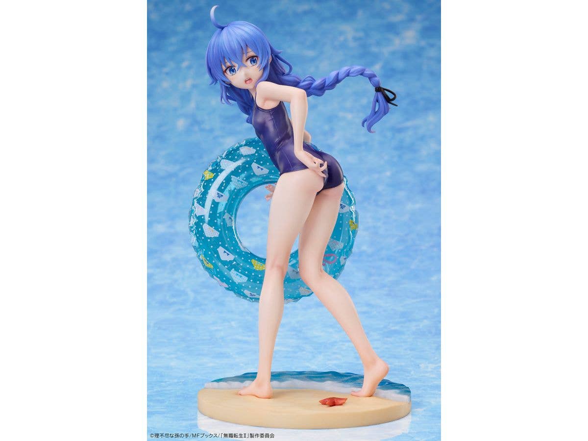 Design COCO Mushoku Tensei: Jobless Reincarnation Ⅱ Roxy Migurudia -navy blue swimsuit- 1/7 Complete Figure | 4595643112297