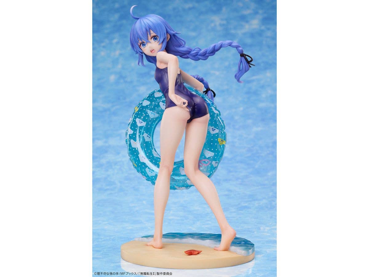 Design COCO Mushoku Tensei: Jobless Reincarnation Ⅱ Roxy Migurudia -navy blue swimsuit- 1/7 Complete Figure | 4595643112297