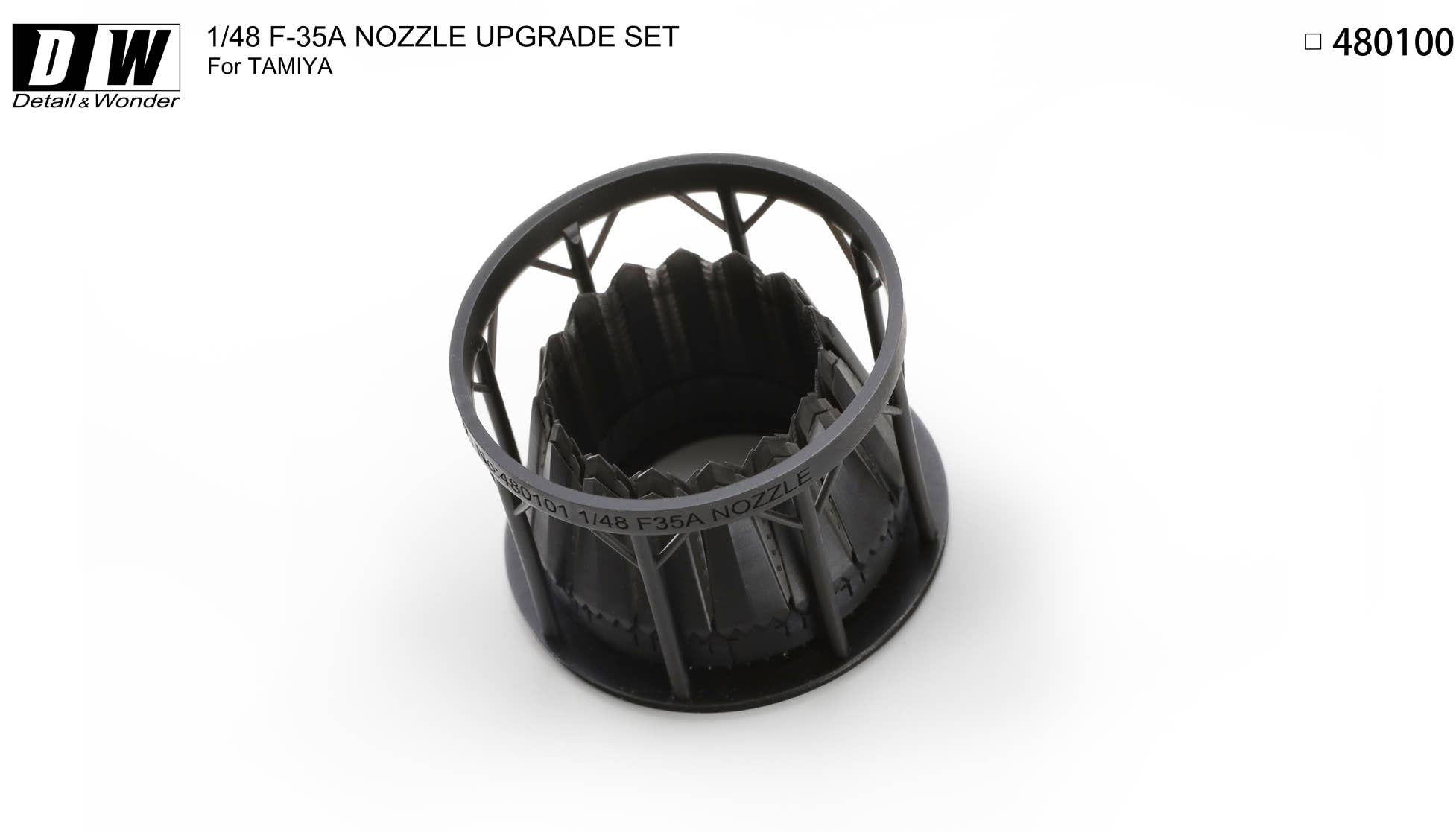 Detail & Wonder Studio 1/48 F-35A Lightning II Nozzles for TAMIYA Kit | 4580702163891