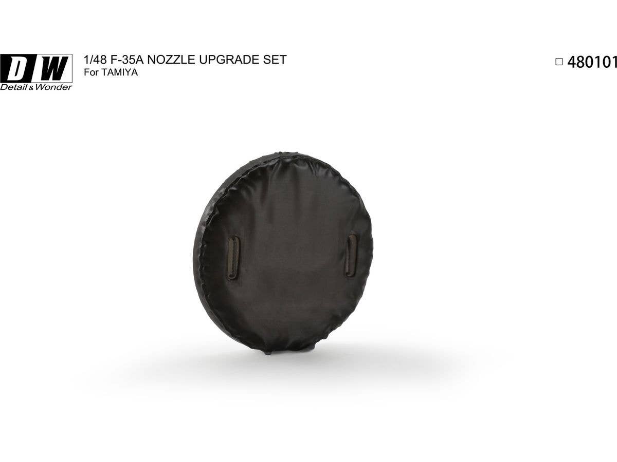 Detail & Wonder Studio 1/48 F-35A Lightning II Nozzles (Included FOD Cover) for TAMIYA Kit | 4580702163907