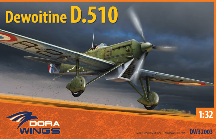 Dora Wings 1/32 Scale Dewoitine D.510 | 4820237050489