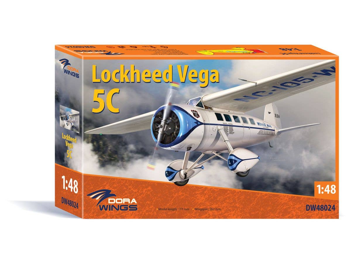 Dora Wings 1/48 Scale Lockheed Vega 5C | 4820237050380