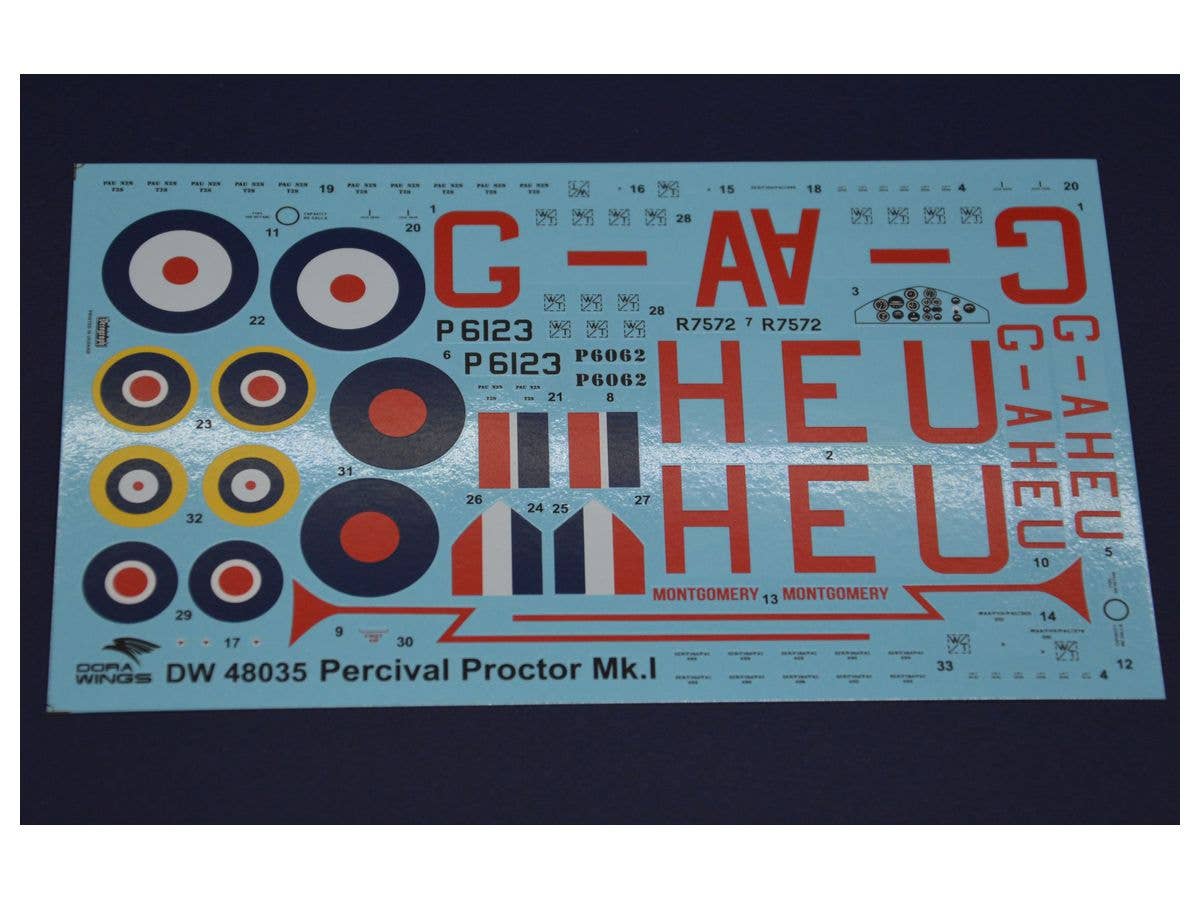 Dora Wings Percival Proctor Mk.I | 4820237050595
