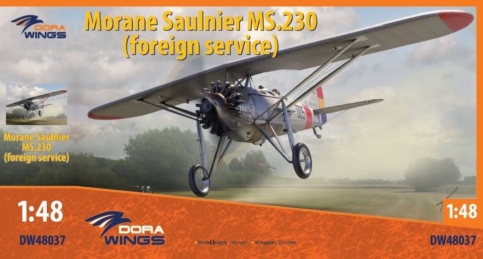 Dora Wings 1/48 Morane-Saulnier 230 (foreign service) | 4820237050618